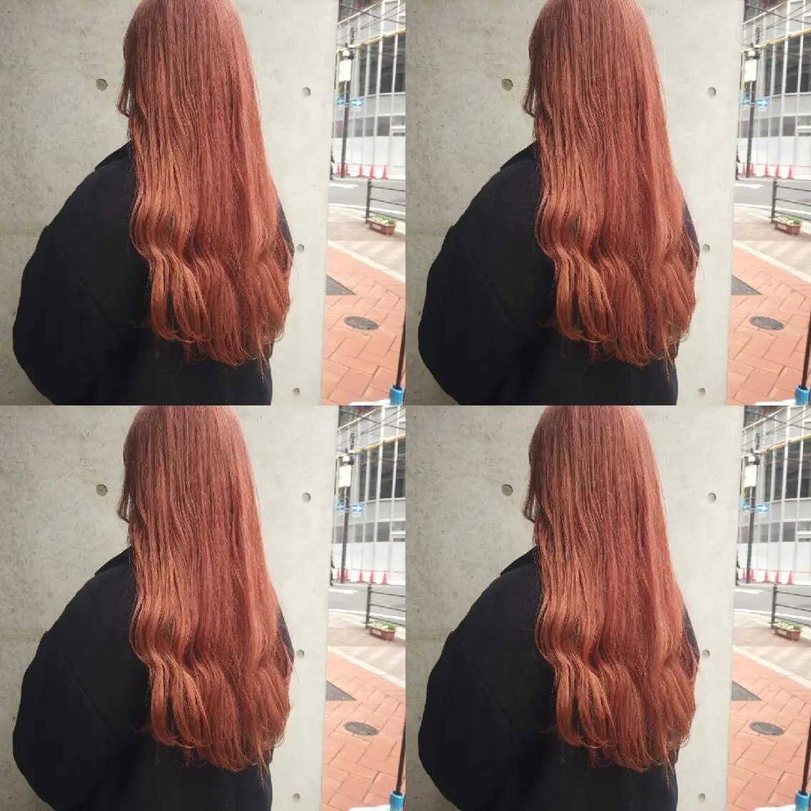 カラー ヘアアレンジ セミロング ブリーチ ハイトーンカラー カット ヘアカラー トリートメント 竹内啓太 ボブのヘアスタイル