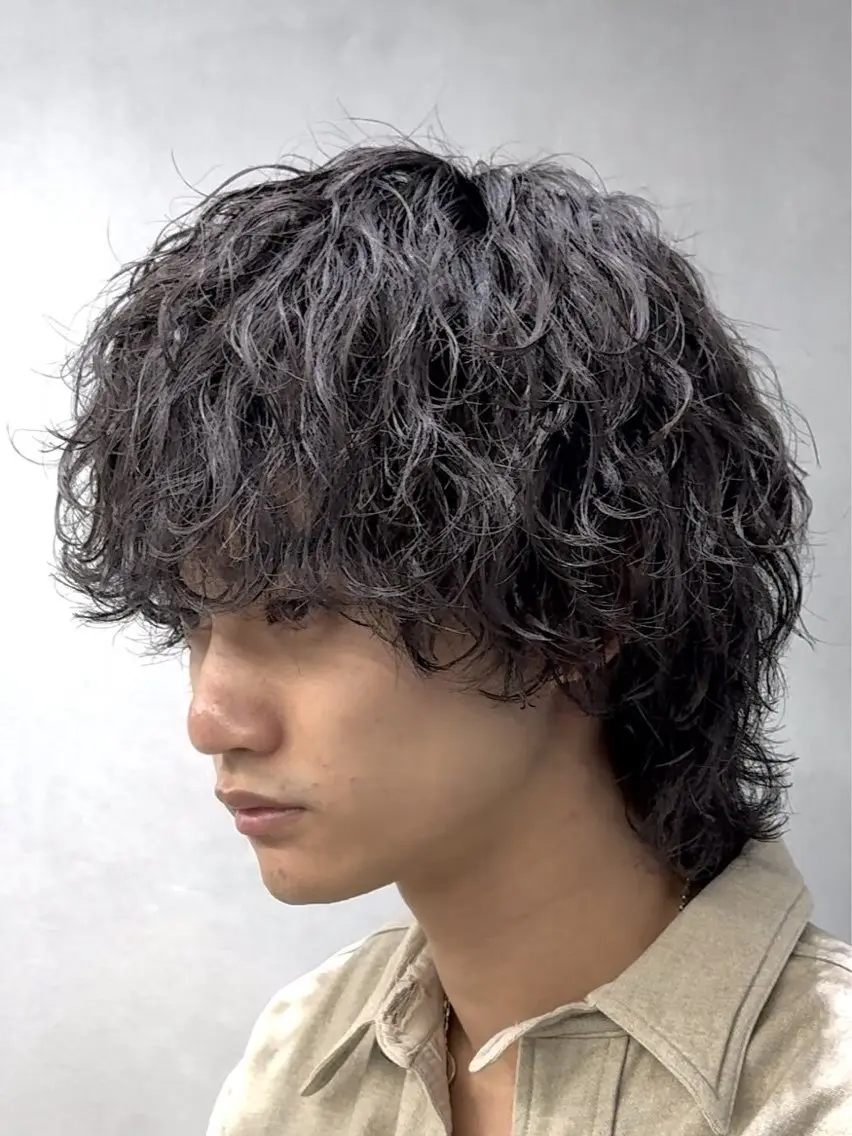 パーマ メンズ 安藤幹人 メンズパーマのヘアスタイル