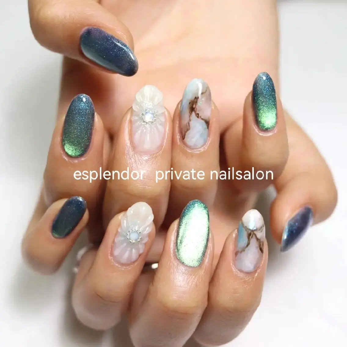 ネイル ハンドネイル ハンドケア esplendor  小野寺のネイルデザイン