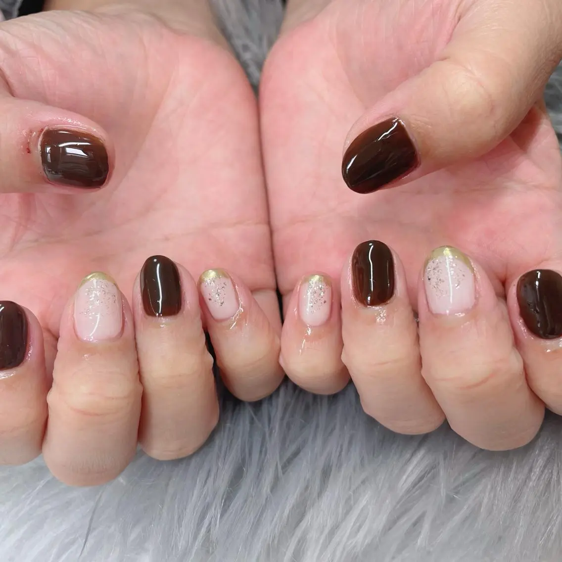 ネイル ニュアンスネイル ワンカラーネイル シンプルネイル nail salon R'sのネイルデザイン