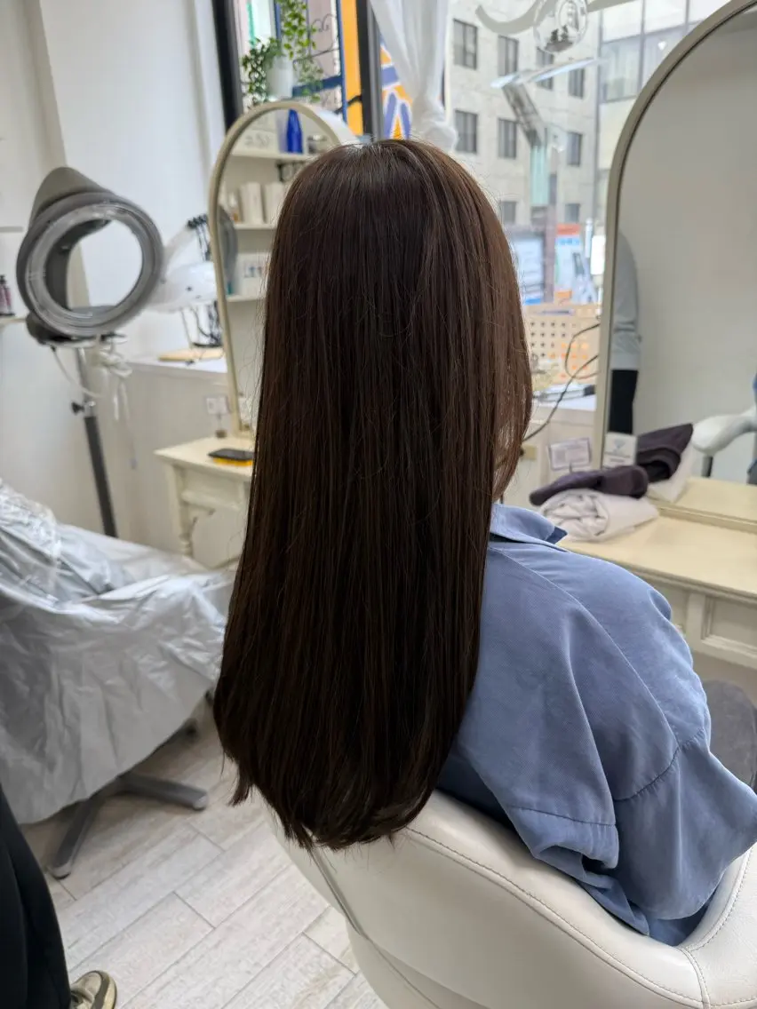 ロング 新籾 尚哉のヘアスタイル