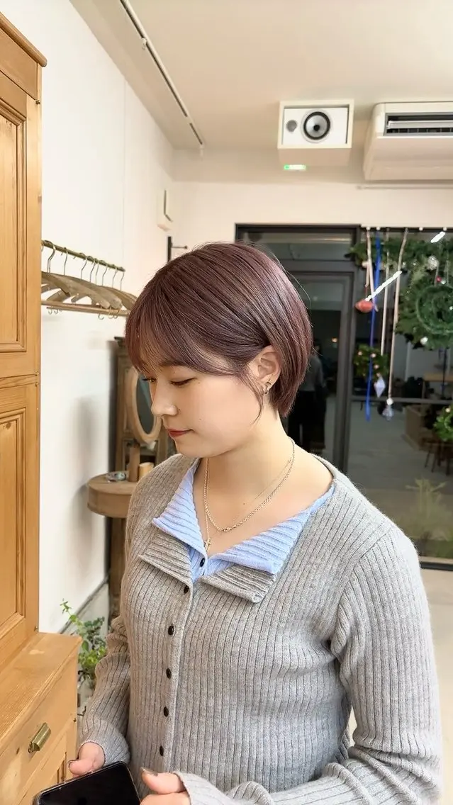 カラー yu- naのヘアスタイル