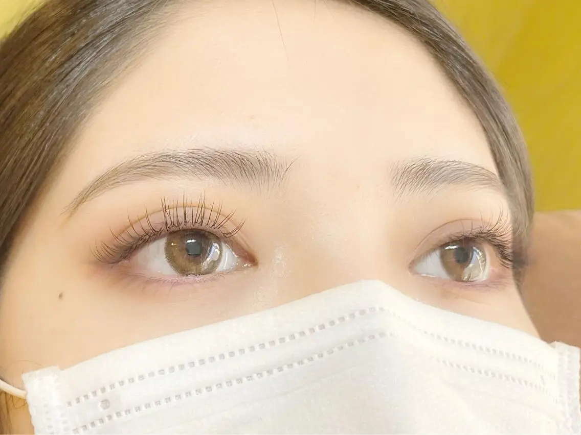 マツエク・マツパ カラーマツエク フラットラッシュ 奥沢/自由が丘 Lien〈リアン〉のマツエク・マツパデザイン