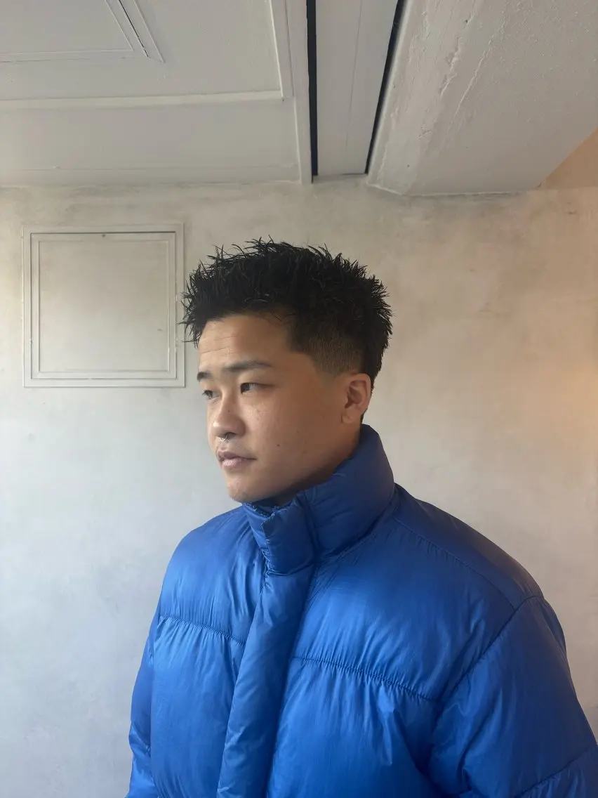 ショート 滝本 承太朗のヘアスタイル