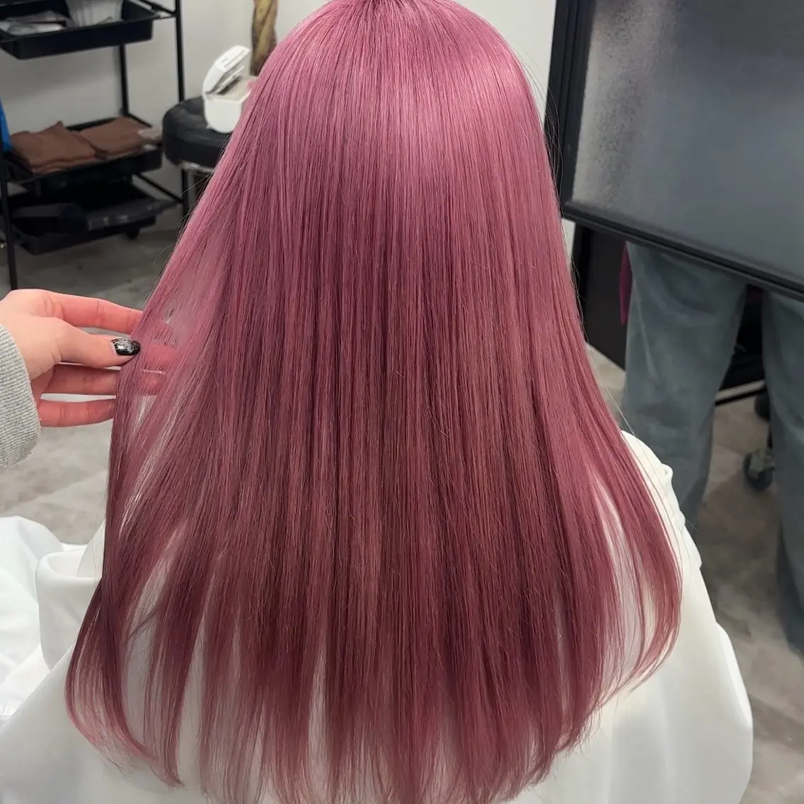 ロング カラー ヘアカラー Ren. 🦋デザインカラーのヘアスタイル