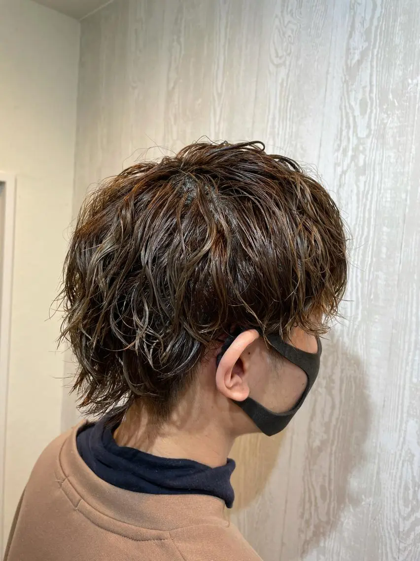 🌀メンズパーマ🌀カット+パーマ/13900円→9900円の写真