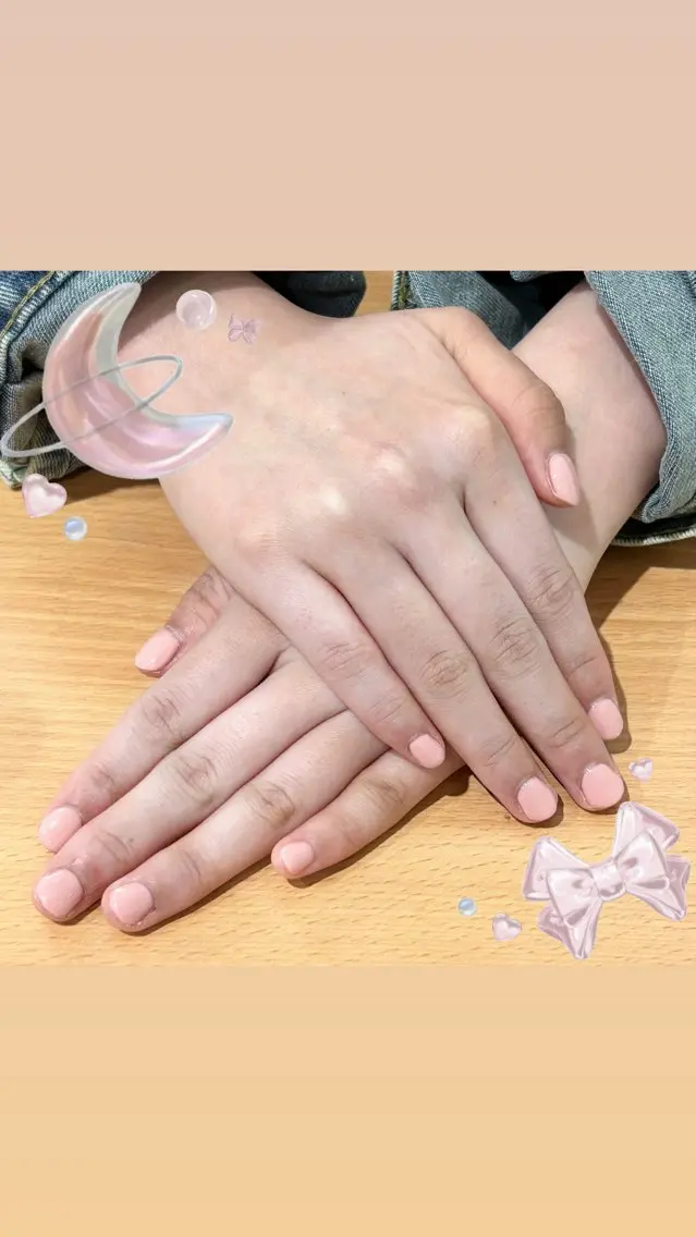 ネイル ワンカラーネイル She nail TAKENAKAのネイルデザイン