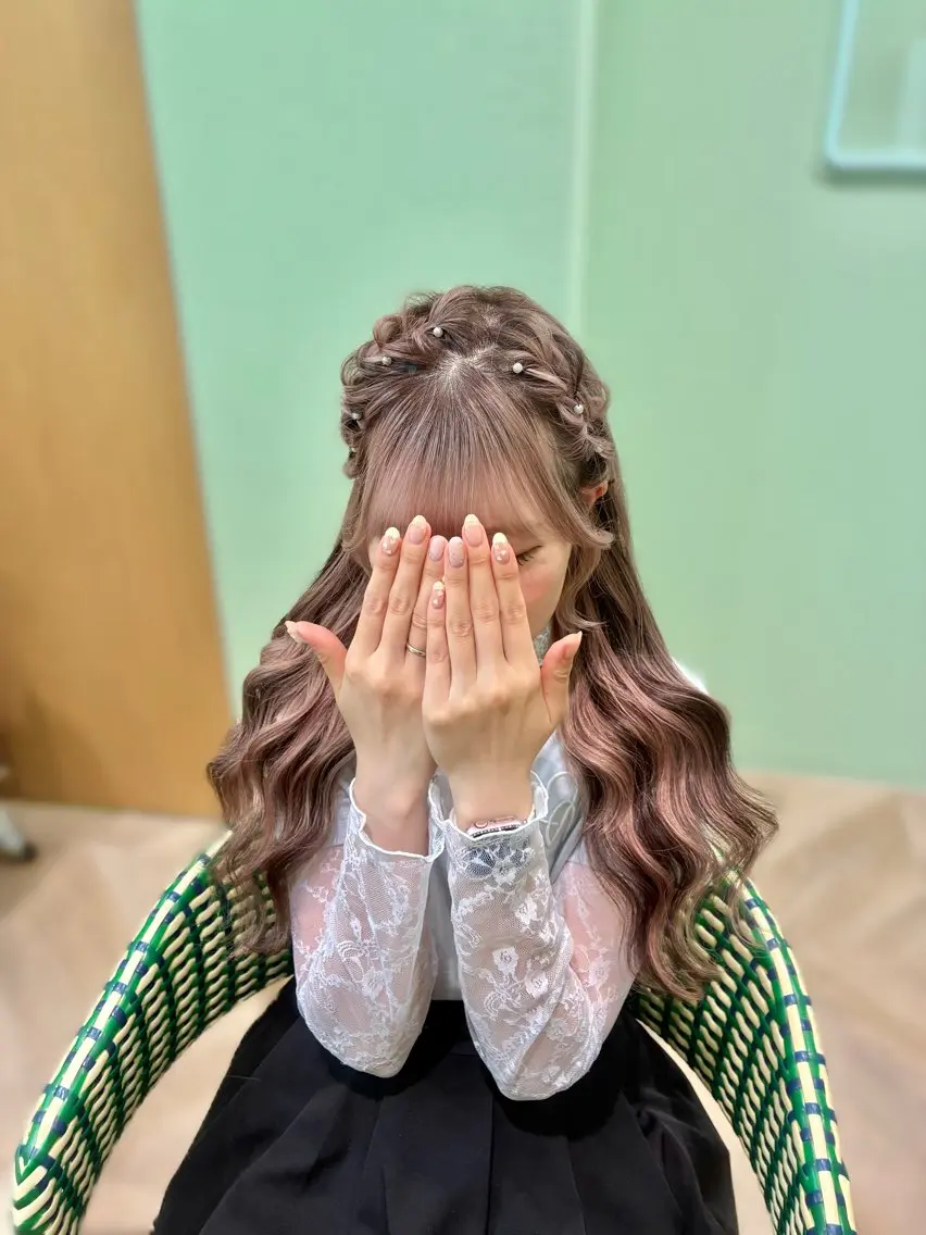 ロング ♡横浜ヘアメ♡ 🎀 さなのヘアスタイル