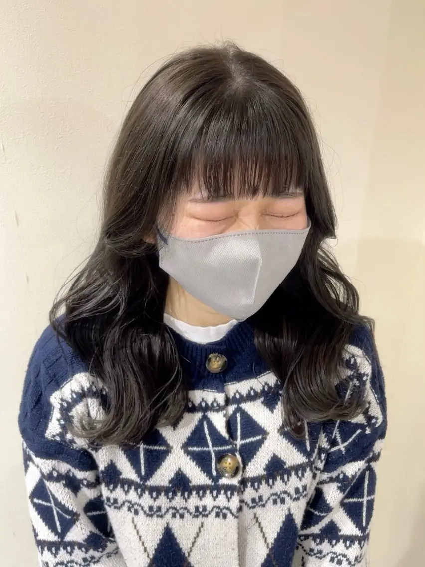 ロング カット ヘアカラー takagi hitomiのヘアスタイル