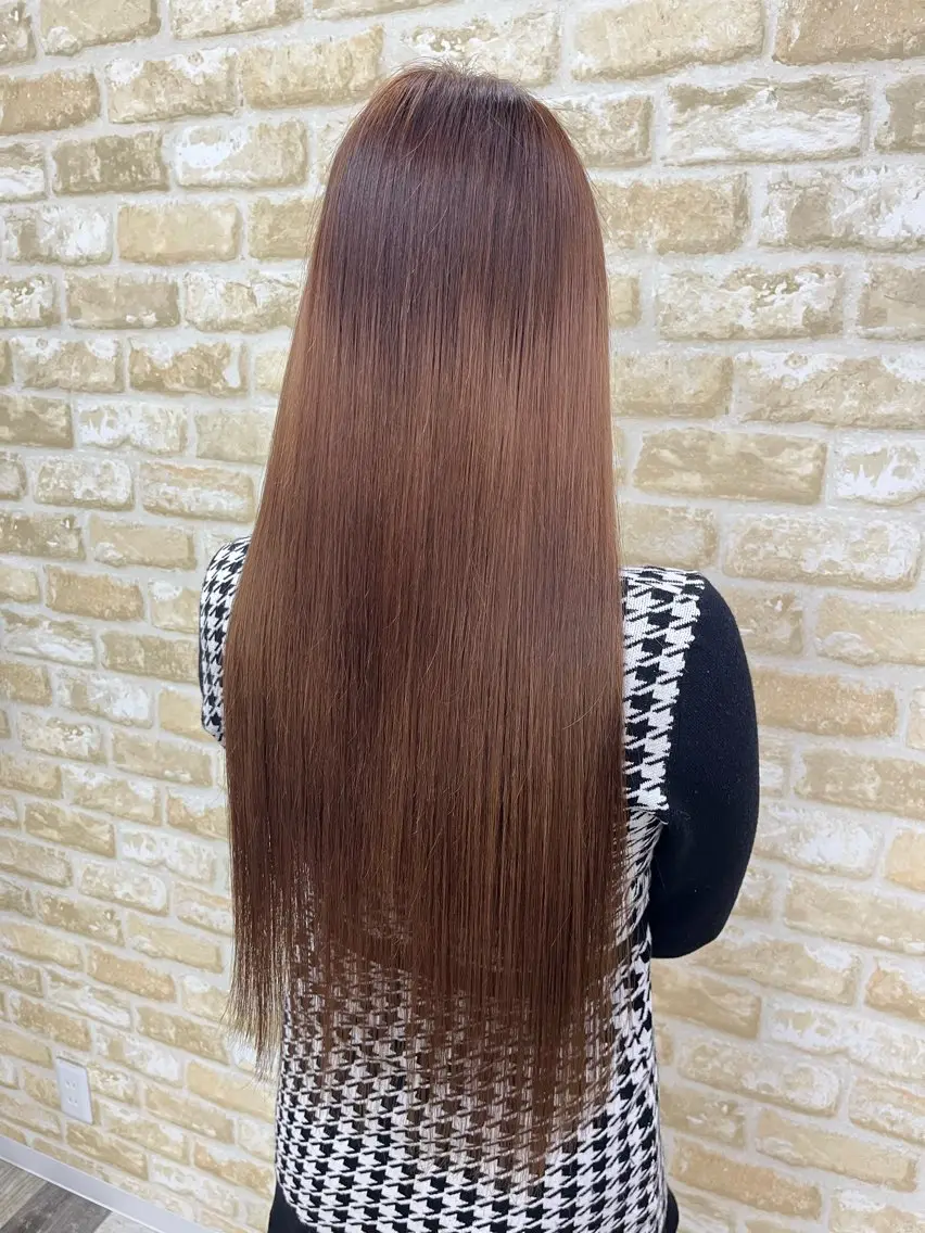 ロング トリートメント トリートメント 大西 瑠奈のヘアスタイル