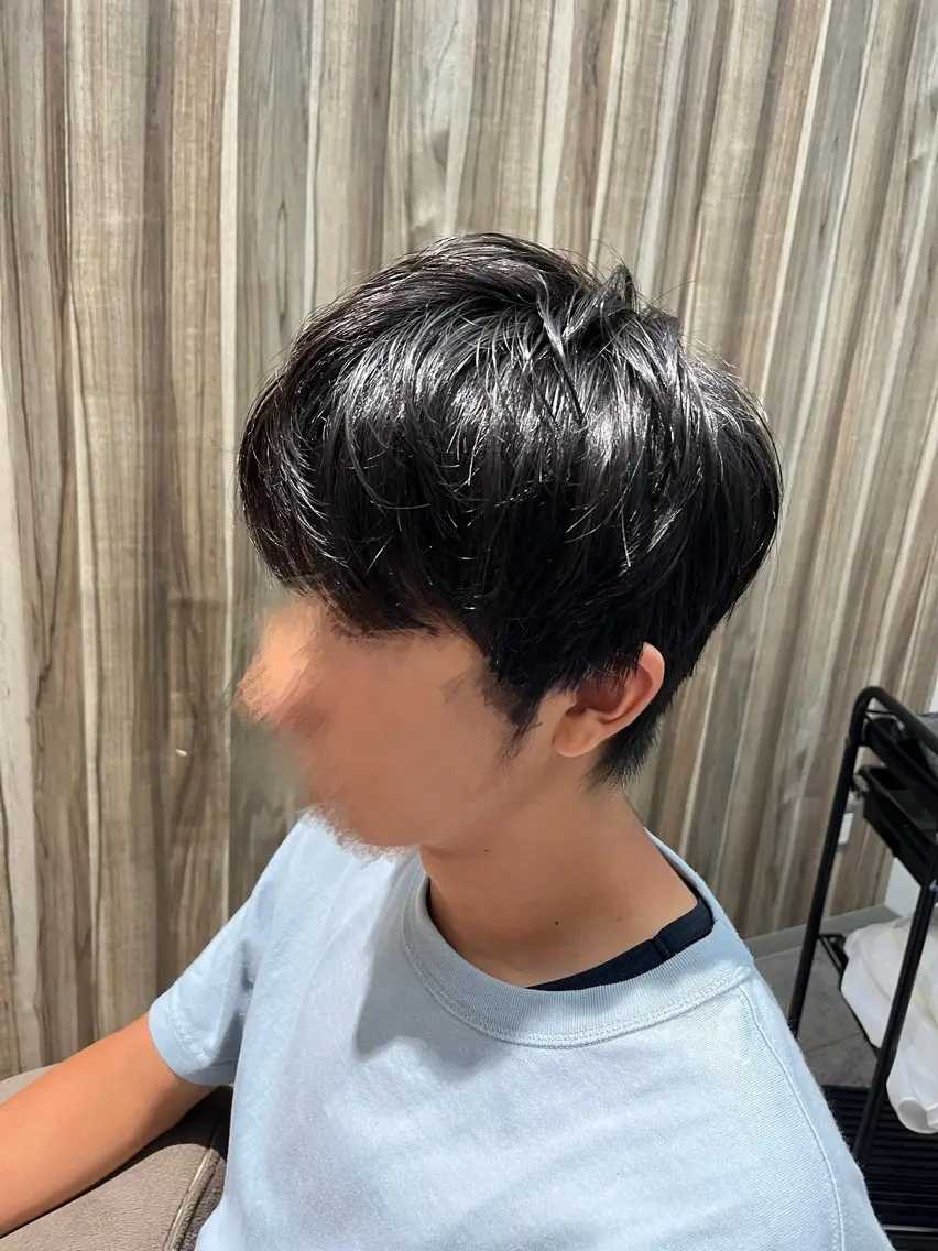 ショート メンズ マッシュ 0円カラーモデル🚺 ／坂本詩穂🌟彡のヘアスタイル
