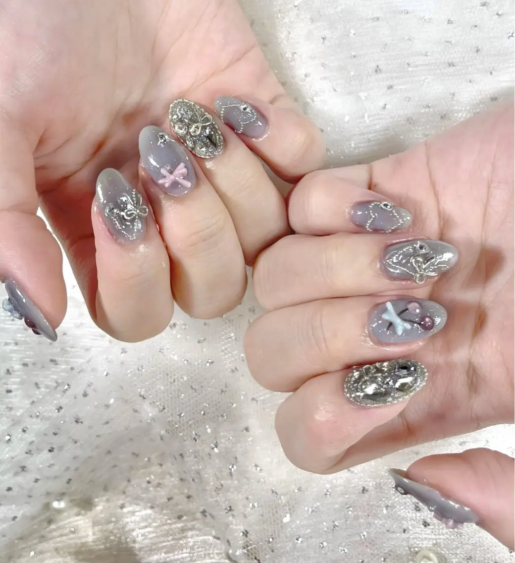 ネイル ハンドネイル ハンドケア DuLi Blinkのネイルデザイン