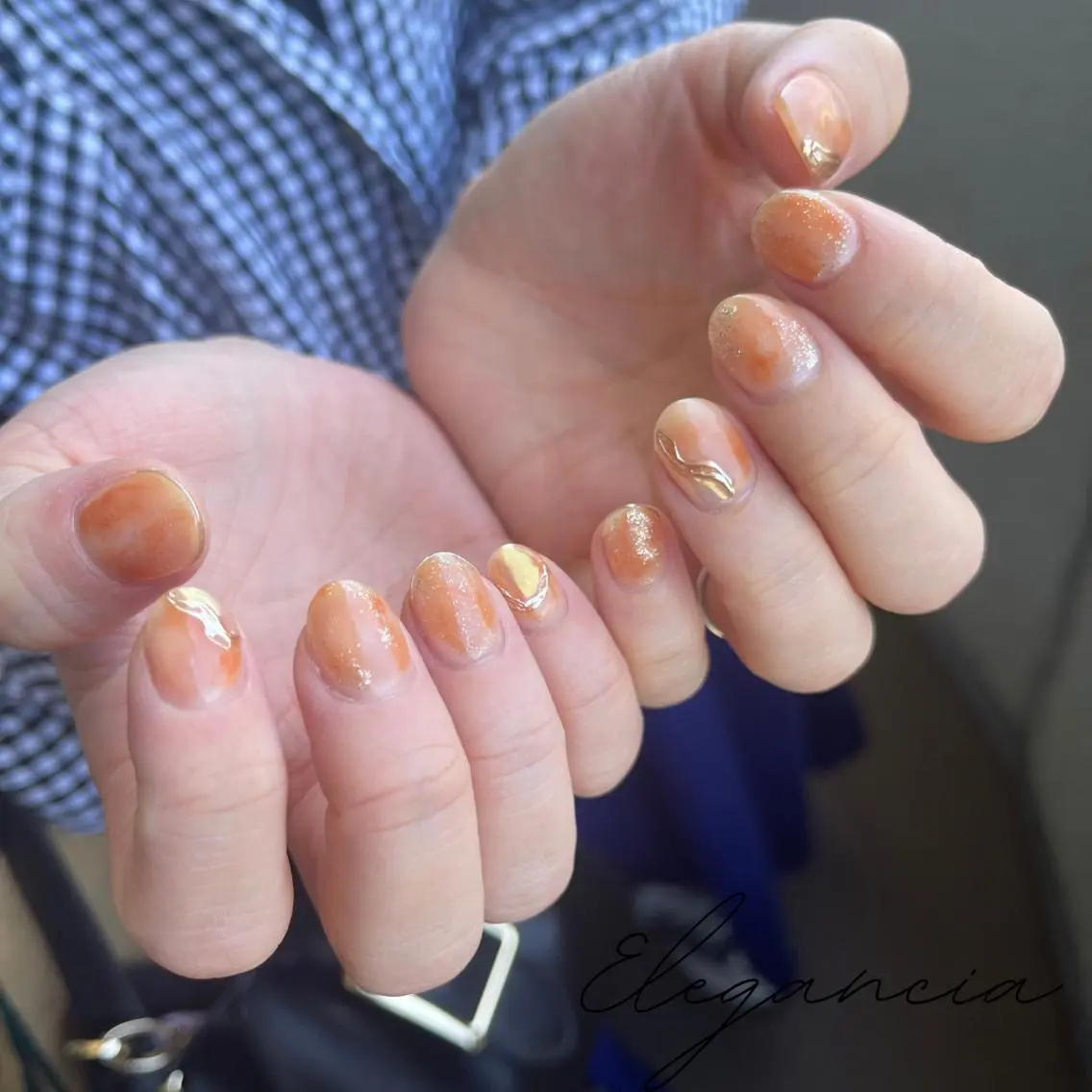 カラー ネイル Elegancia. Hiromiのネイルデザイン