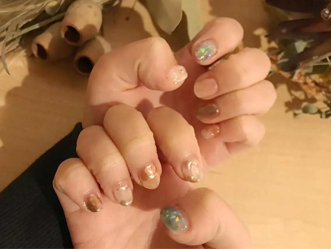 ネイル ハンドネイル フットネイル rebon＊ natsukiのネイルデザイン