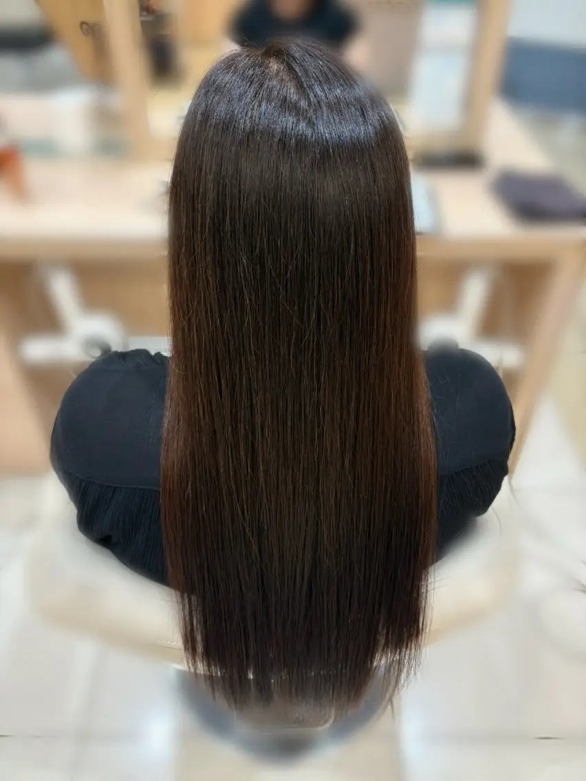 ロング カラー トリートメント ヘアカラー 艶髪カラー 矯正 モデル募集/Aoiのヘアスタイル