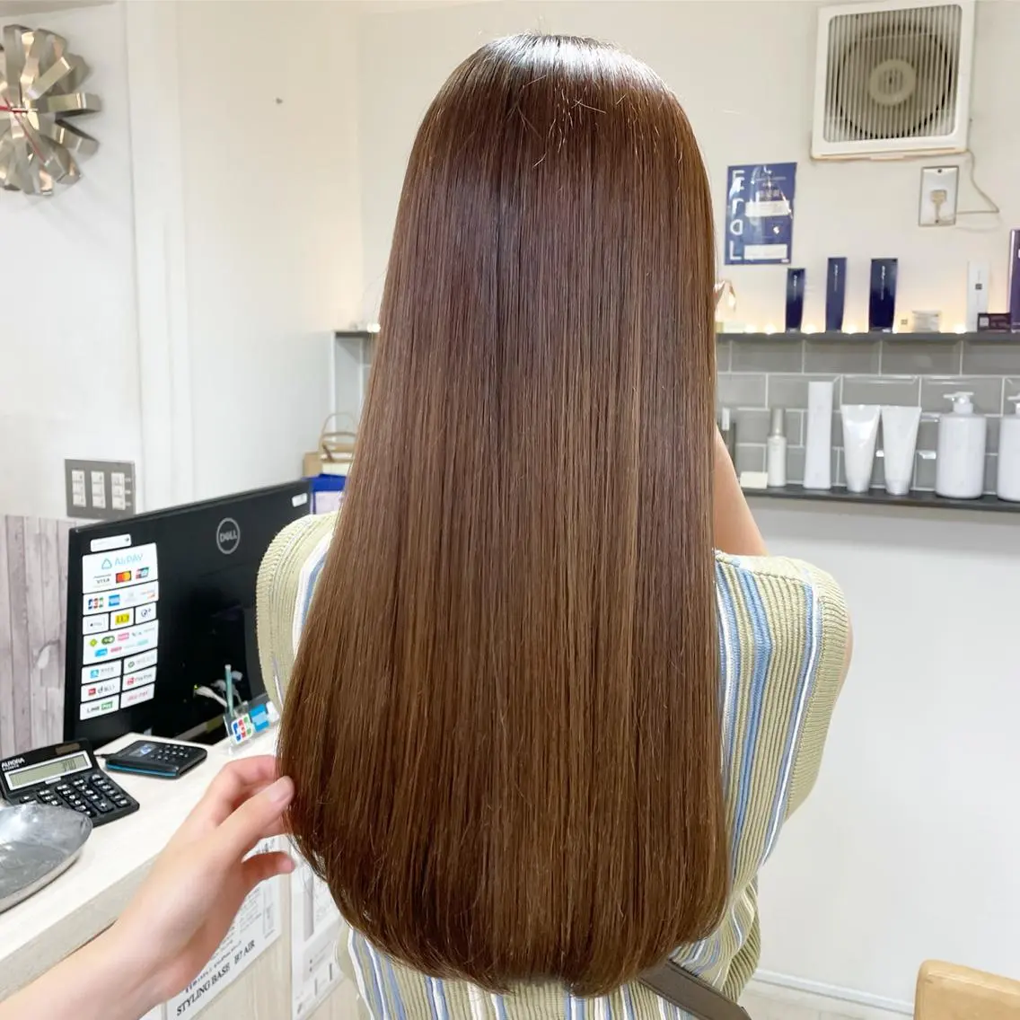 ロング アトリエニューヨーク 三ノ輪店のヘアスタイル
