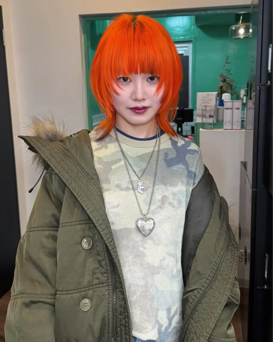 ショート カット ヘアカラー ハイトーン🎀 MIYU💖のヘアスタイル