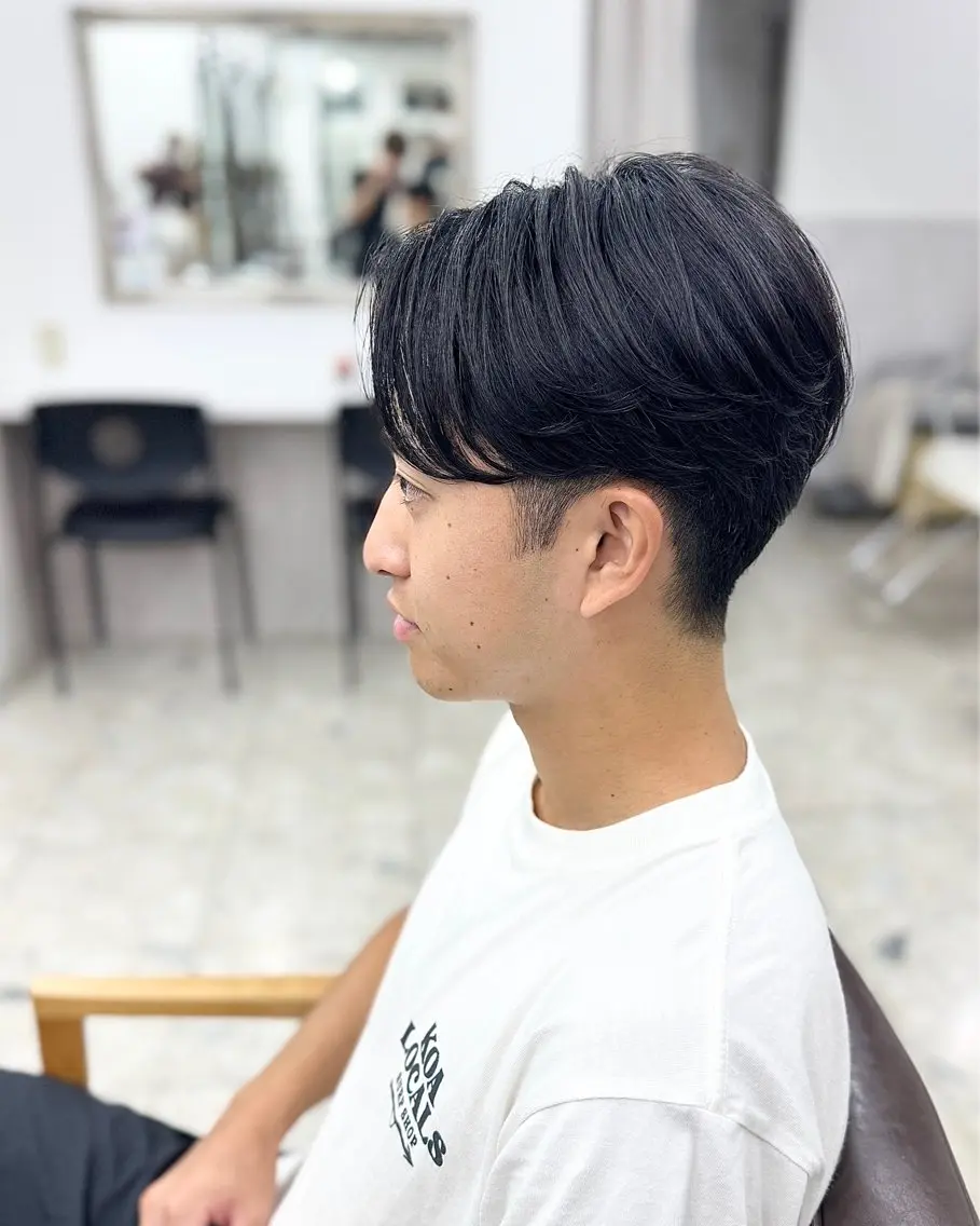 ショート パーマ カット 縮毛矯正 ハイライト&曲がる 縮毛矯正特化 玉置のヘアスタイル
