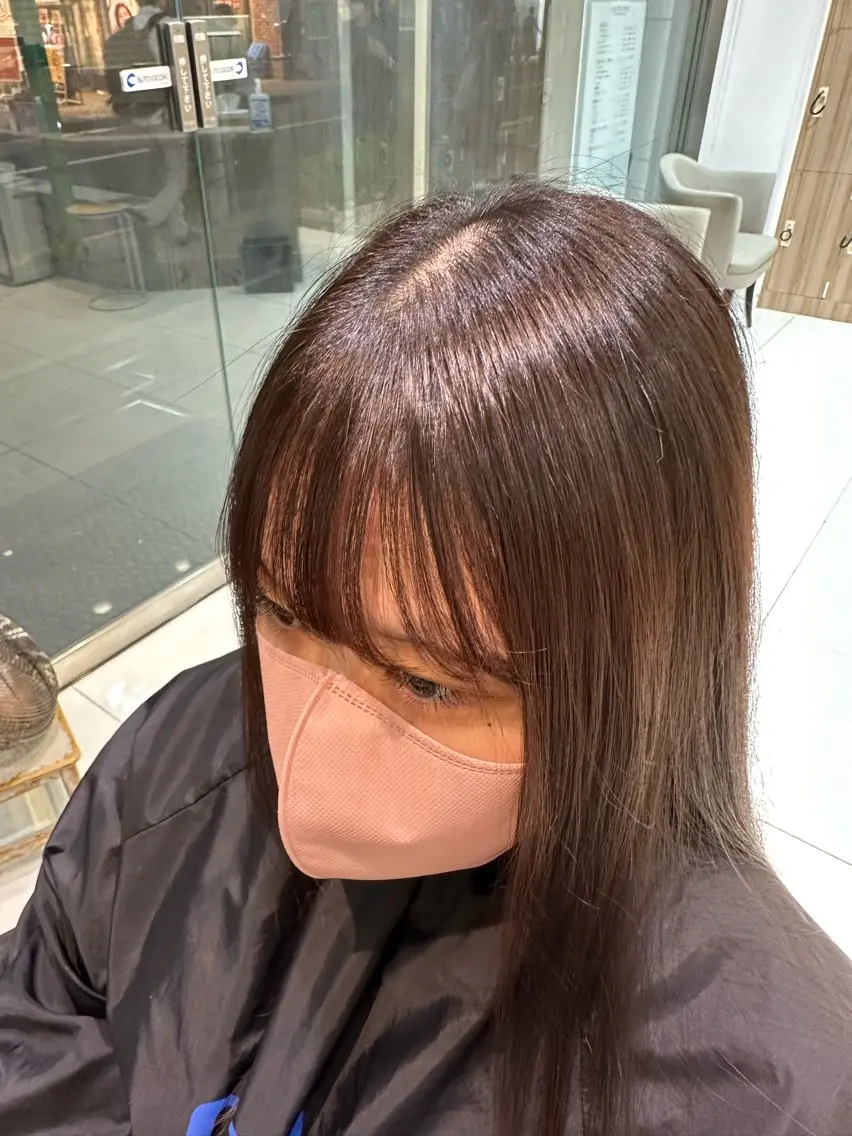 🍒【前髪縮毛矯正+前髪カット】前髪のくせ毛が気になる方オススメ🍒の写真