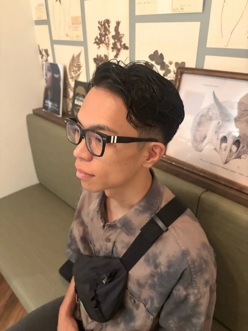 メンズ メンズパーマ 城戸 芹香のヘアスタイル