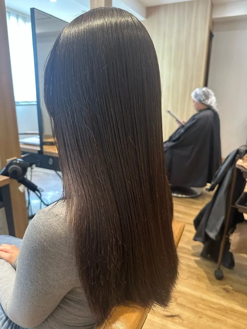 ロング カラー パーマ カット 縮毛矯正 トリートメント ✨✂️Nori ✂️✨のヘアスタイル