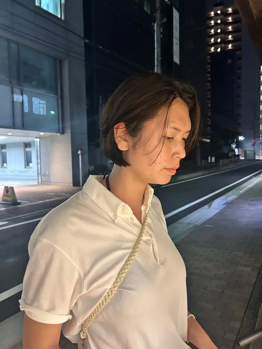 ショート デザインパーマ/ カット/nanaのヘアスタイル