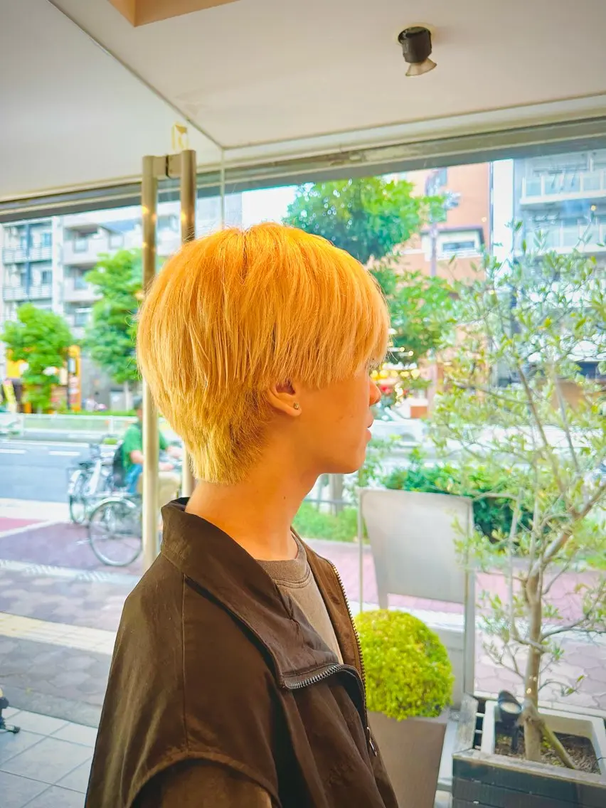 ショート メンズ カット 【creer】 Haruのヘアスタイル