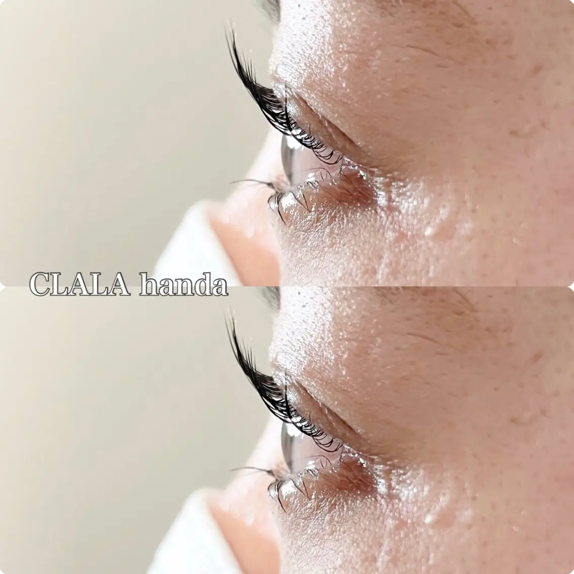 マツエク・マツパ パリジェンヌラッシュリフト CLALA handa EMIのマツエク・マツパデザイン