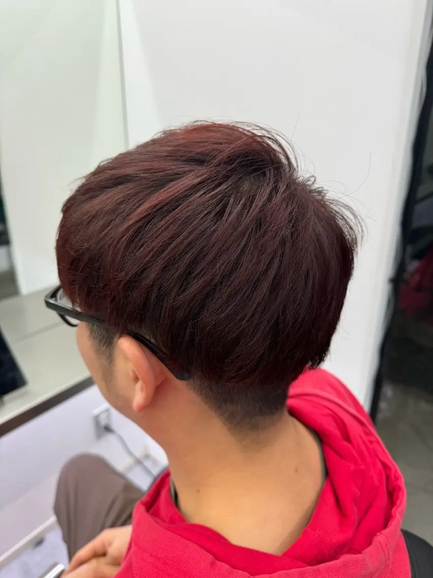 メンズ カット 【メッシュ×パーマ】 ❤️🔥Koukiのヘアスタイル