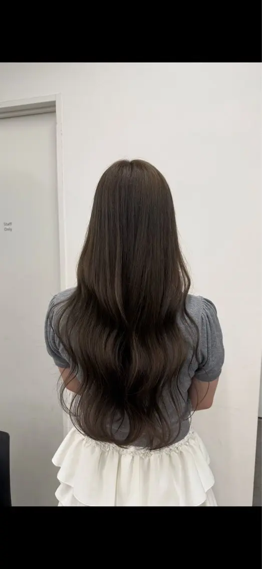 ロング カラー 🍀ブラウンベージュ sakura🍀のヘアスタイル
