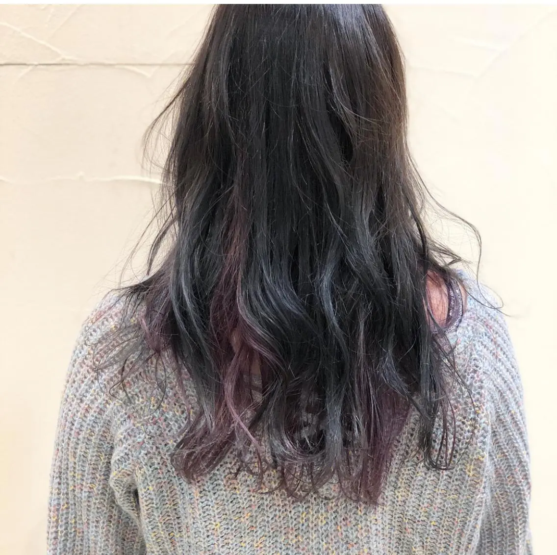 ロング アッシュ ピンクラベンダー ヘアカラー トリートメント 🤍美髪改善職人🤍 高橋　臣介 店長のヘアスタイル