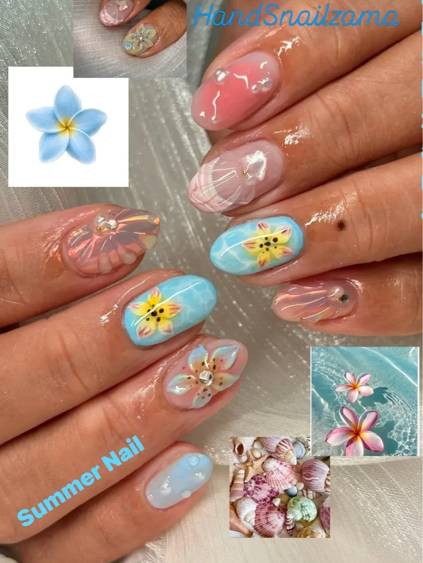 ネイル HandSnail 座間ネイルサロンのネイルデザイン