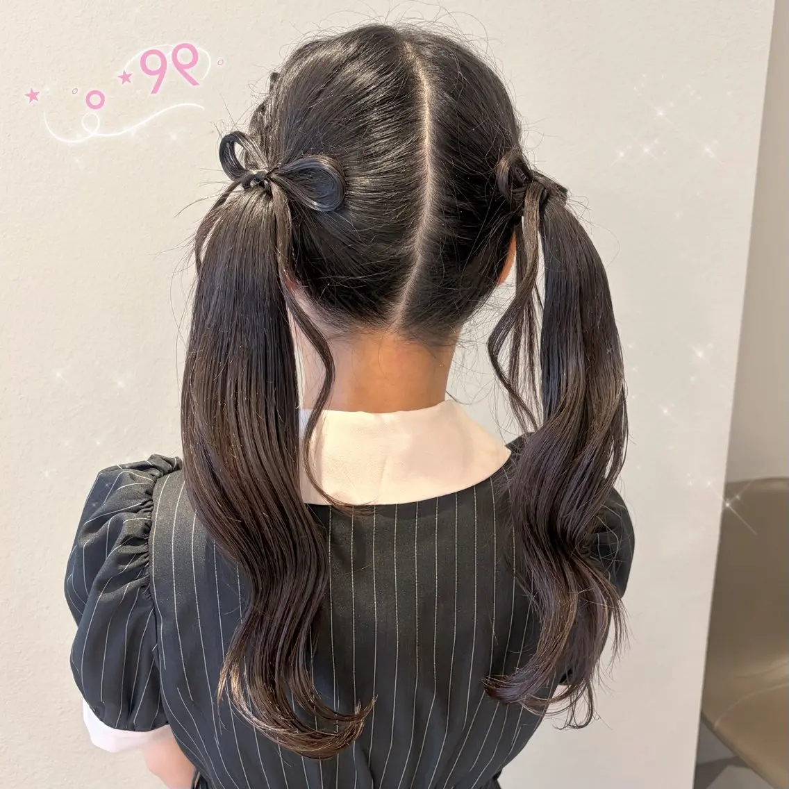 ヘアアレンジ ツインテール ヘアセット 顔周り/ガーリー /ヘアメ/あつはのヘアスタイル
