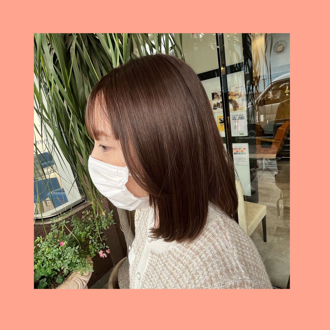 ミディアム 💖 紫咲💖のヘアスタイル