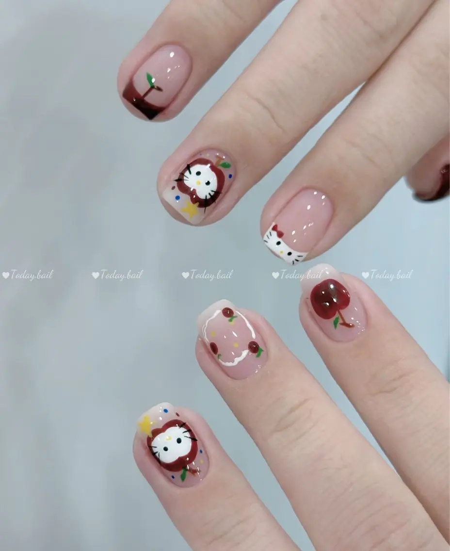 ネイル ハンドネイル 🎀Today nail💅のネイルデザイン