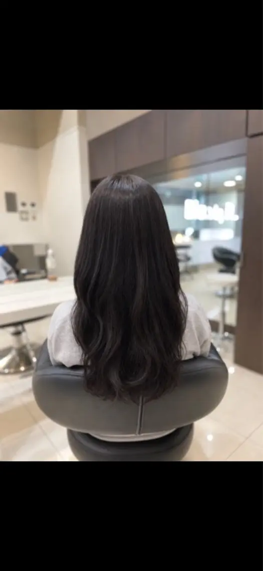 ロング カラー ヘアカラー トリートメント RAIKI /透明感/艶カラーのヘアスタイル
