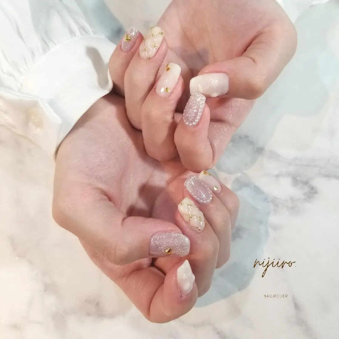 ネイル ハンドネイル nijiiro🌈 サトウのネイルデザイン