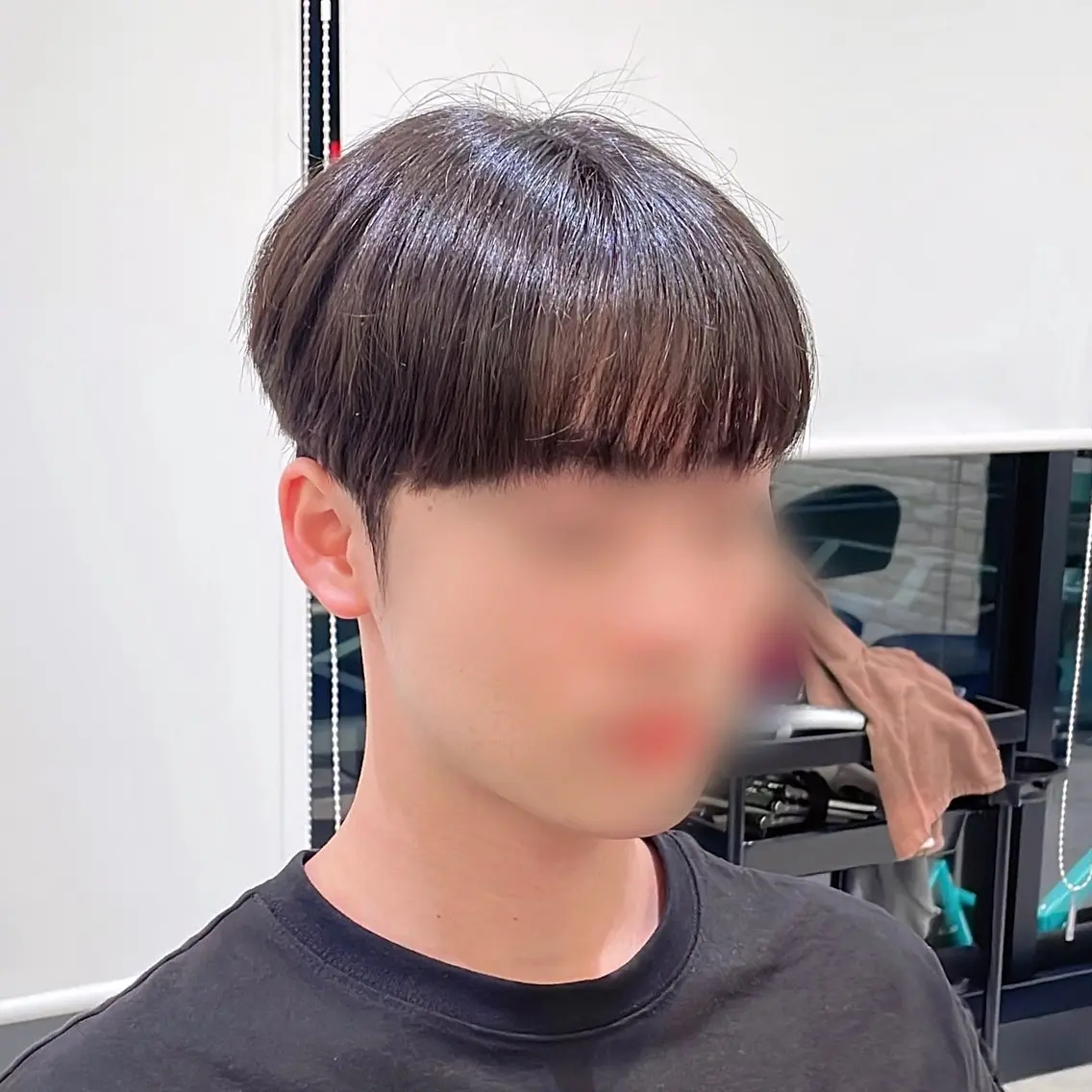 ショート パーマ ヘアアレンジ メンズ カット ヘアセット パク・ボミン小野リエ 韓国ハーフ🦊のその他イメージ