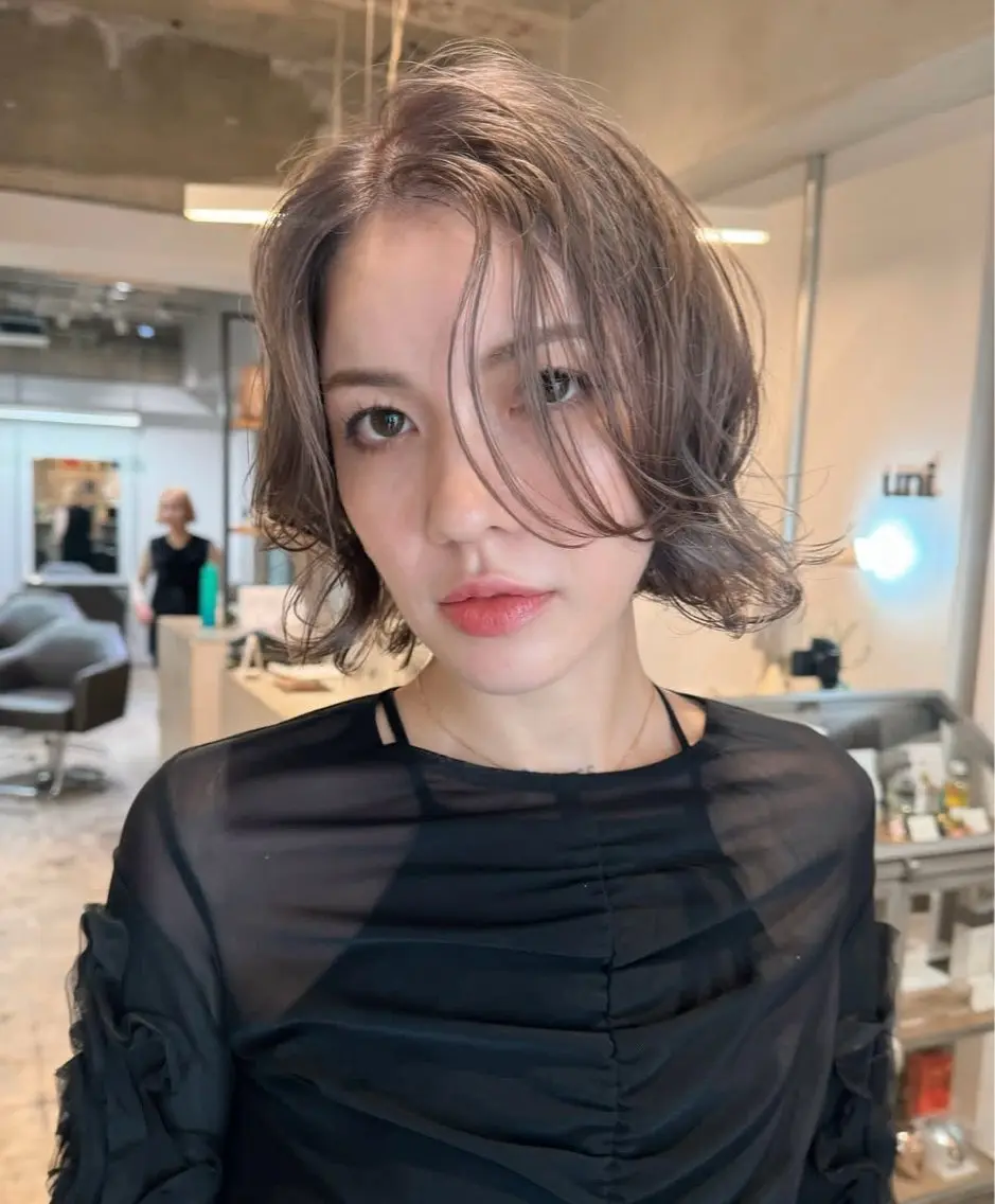 ショート カラー maeda nonohaのヘアスタイル