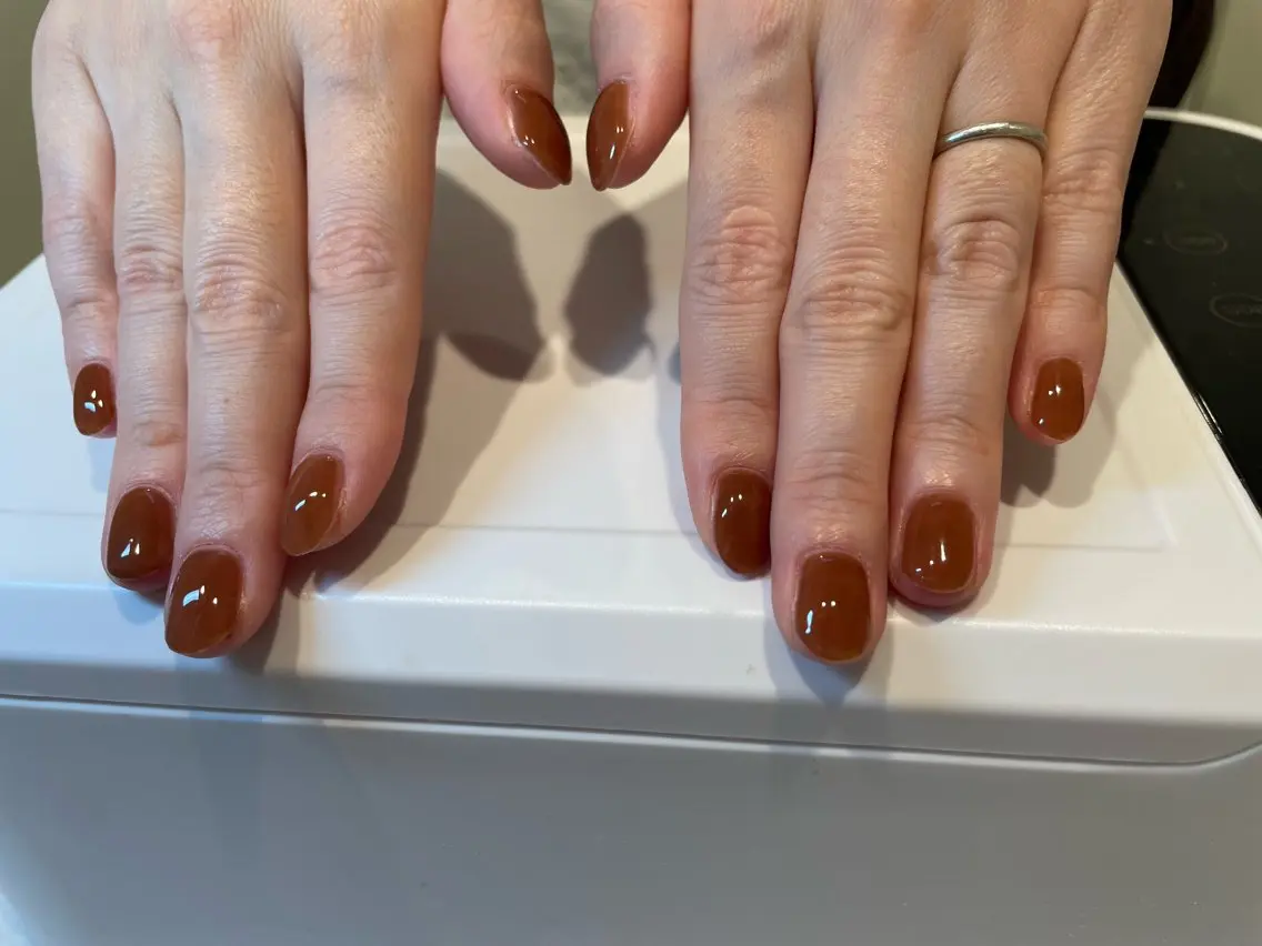 ネイル ワンカラーネイル AXSIA NAILのネイルデザイン