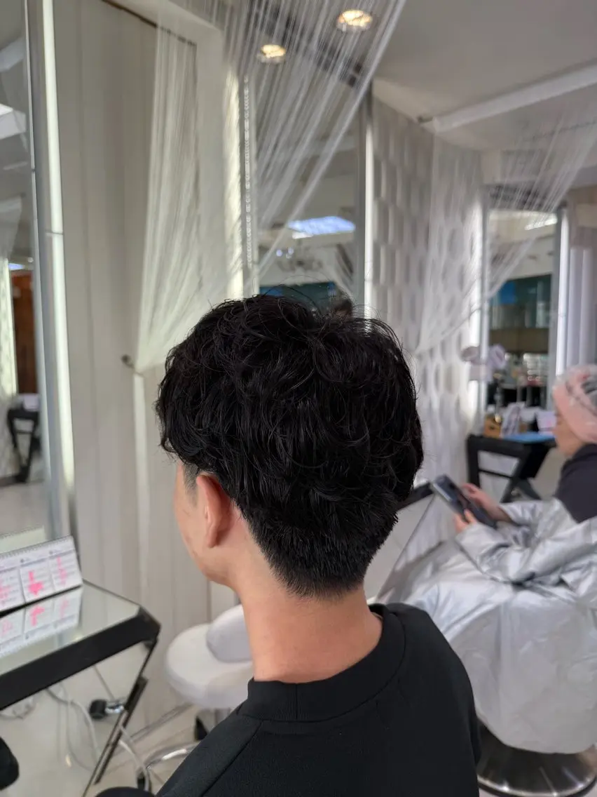 パーマ メンズ カット パーマ 🔥men's特化 🔥三上 拓真のヘアスタイル