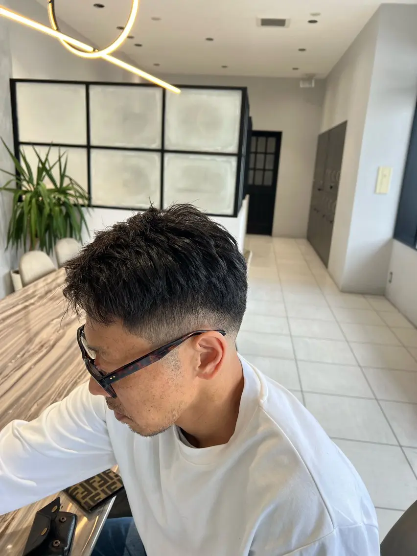 メンズ カット 吉田 泰我のヘアスタイル