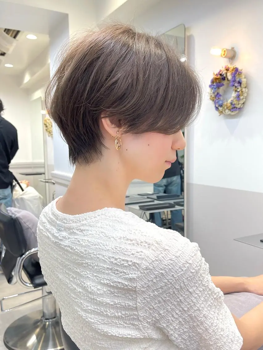 平日🫧カットモデル💇🏼‍♀️(ショート)の写真