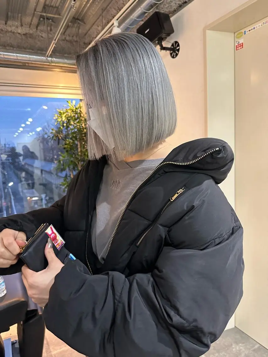 《ボブ限定クーポン》カット+フルブリーチカラー✨の写真