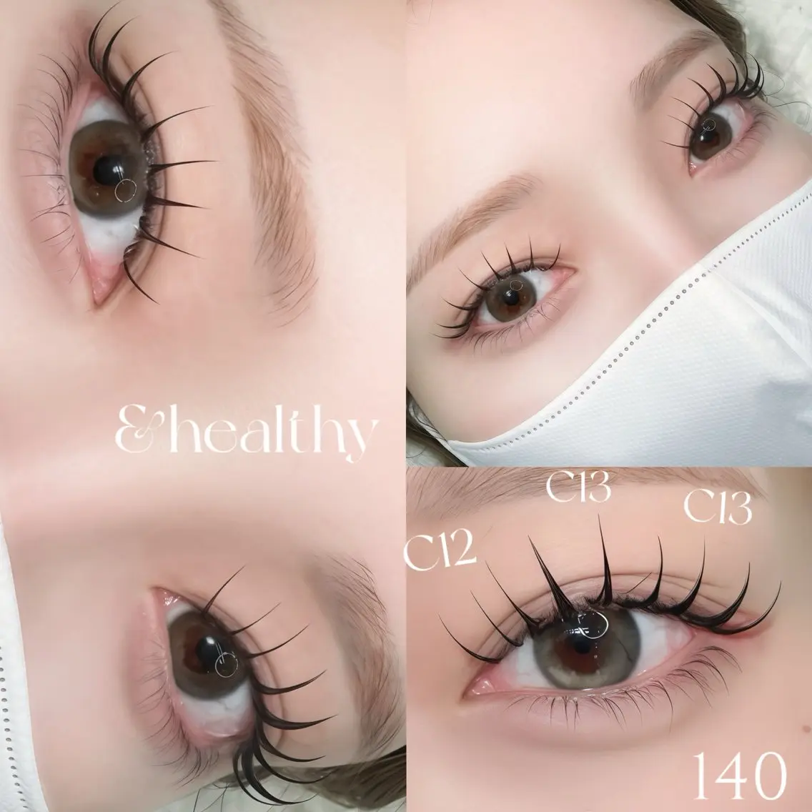 マツエク・マツパ マツエク 🩷MIU 渋谷 &healthy🩷のマツエク・マツパデザイン