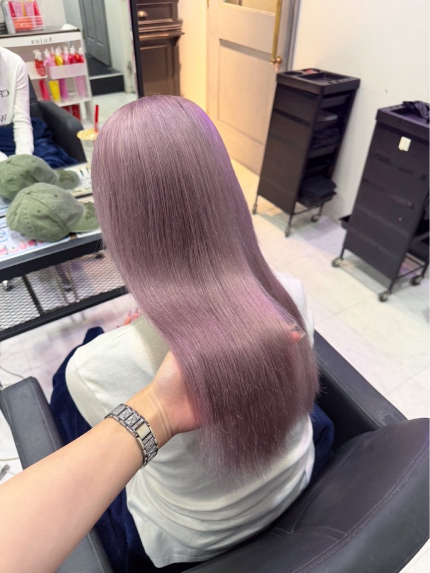 ロング カラー カット ヘアカラー トリートメント レイヤー×髪質改善 🎀TOMOKA🎀のヘアスタイル