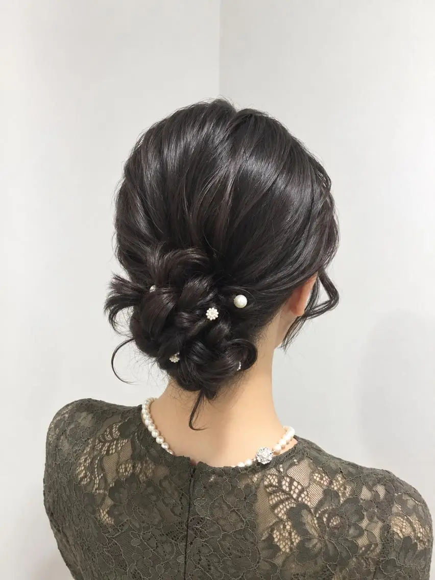 ヘアセットの写真