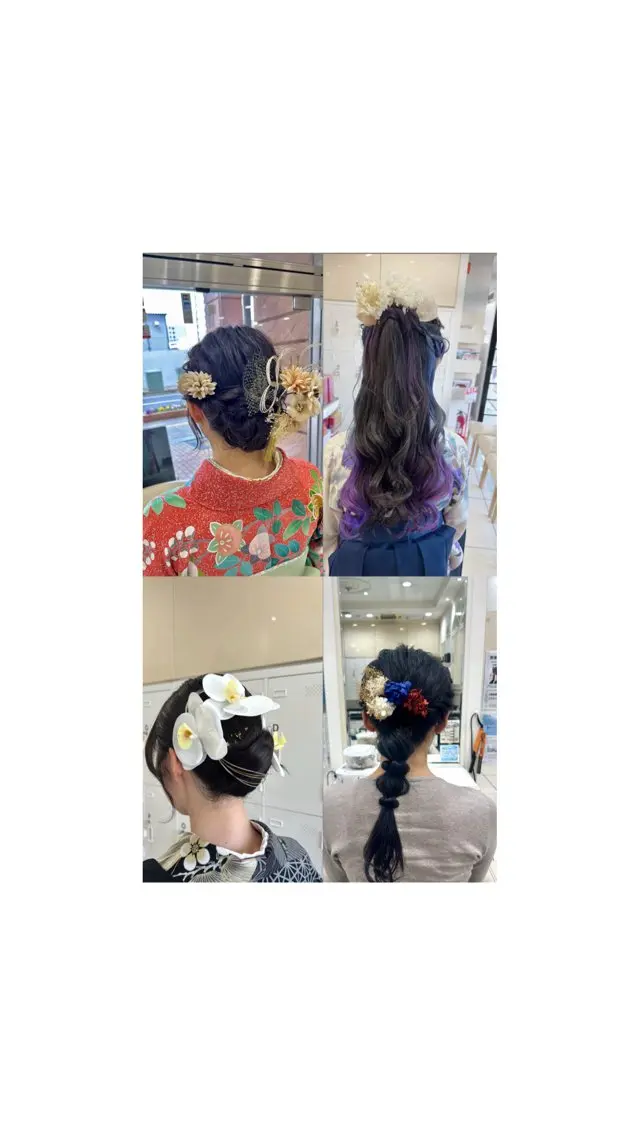 ヘアアレンジ 卒業式のヘアスタイル ヘアセット Ash志木南口店／ まおのヘアスタイル