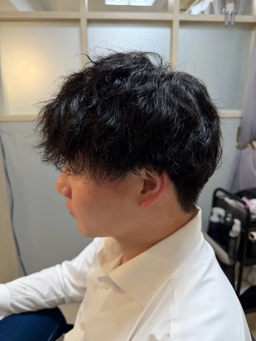 パーマ メンズ メンズパーマ ツイストスパイラルパーマ スパイラルパーマ 【金山】メンズパーマ 似合わせ💫めいのヘアスタイル