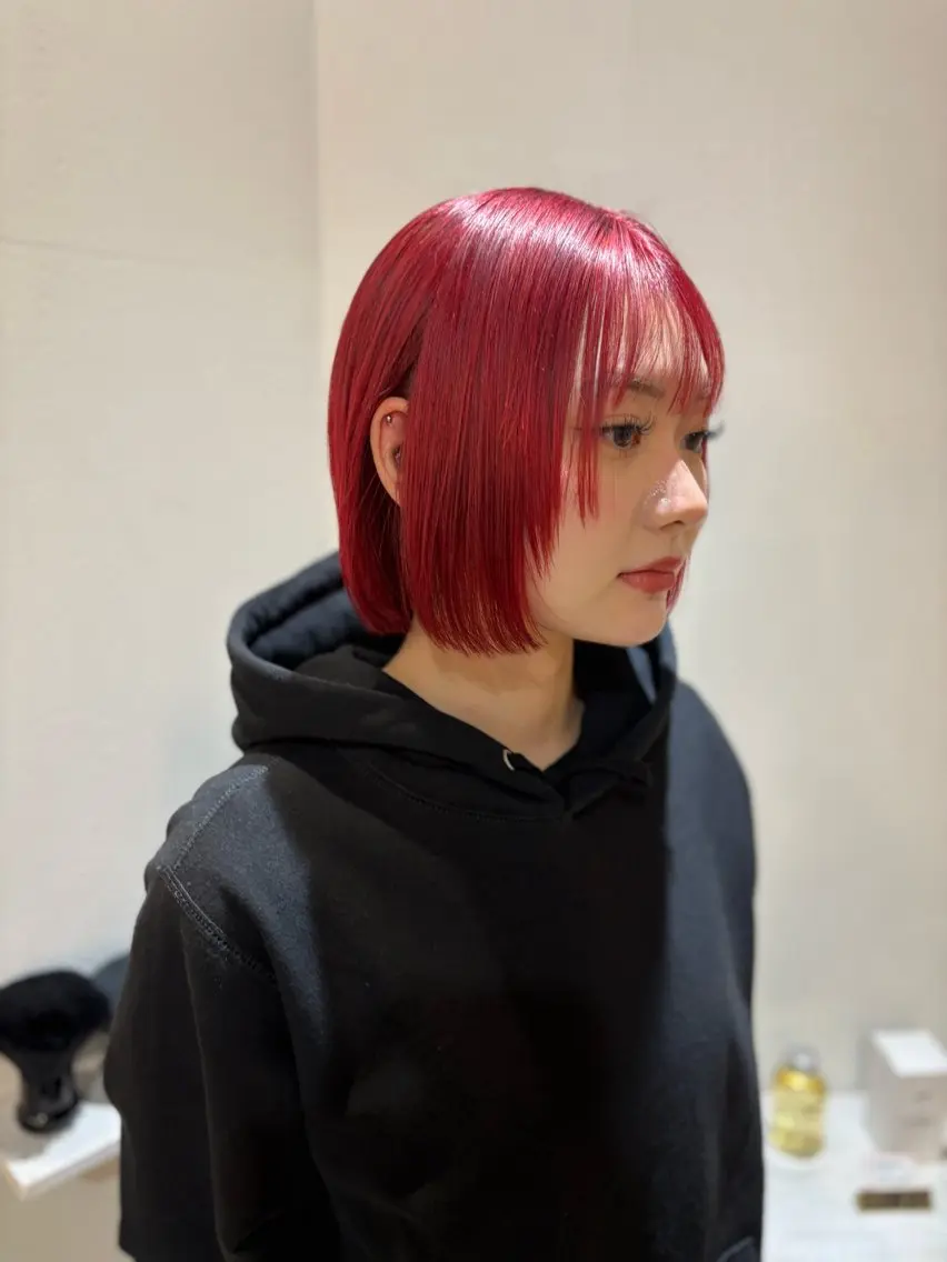 ショート カラー ヘアカラー トリートメント 🩵DAICHI /デザイン特化🩵のヘアスタイル